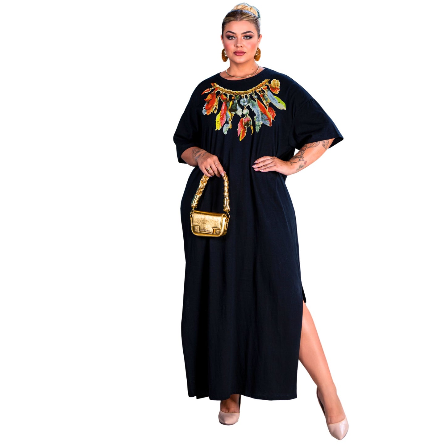 Vestido Longo Preto - Boho