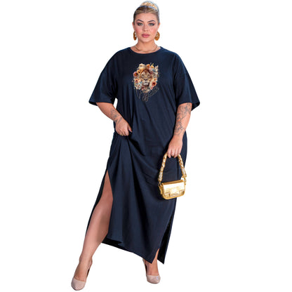 Vestido Longo Preto - Cristo