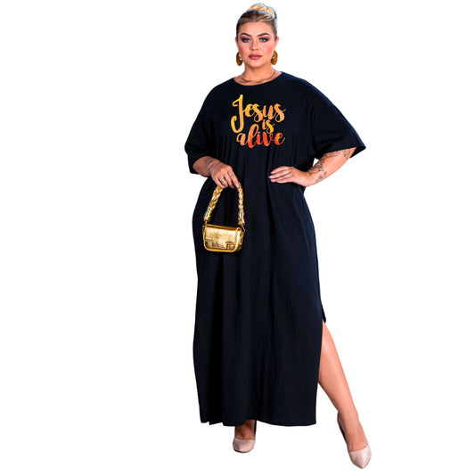 Vestido Longo Preto - Jesus