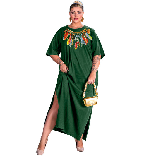 Vestido Longo Verde Escuro - Boho