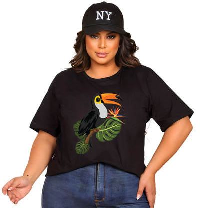 Camiseta Manga Curta Preto - Tucano