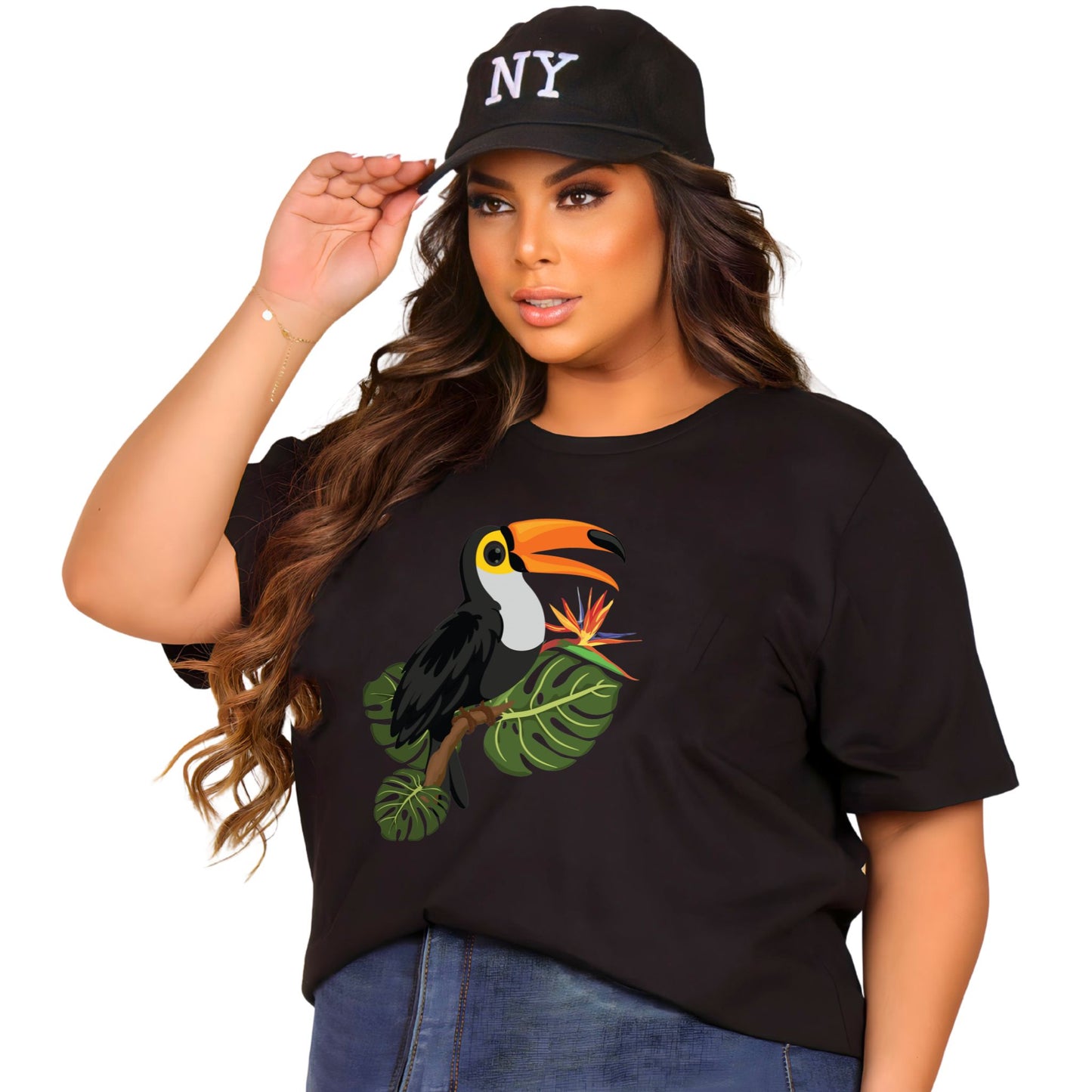 Camiseta Manga Curta Preto - Tucano