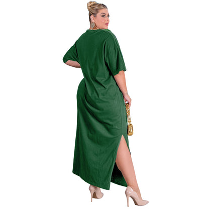 Vestido Longo Verde Escuro - Jesus